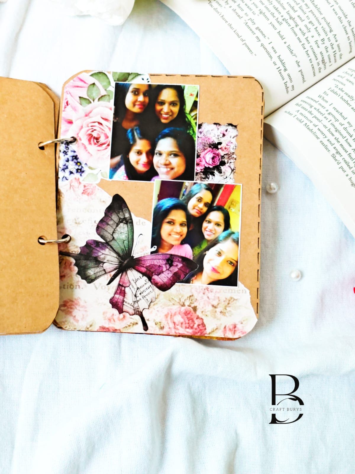 Customized wooden frame showcasing cherished memories